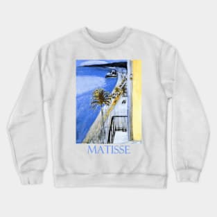 The Bay of Nice (1918) by Henri Matisse Crewneck Sweatshirt